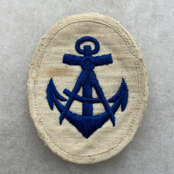 WW2 German Kriegsmarine Carpenter Sleeve Insignia