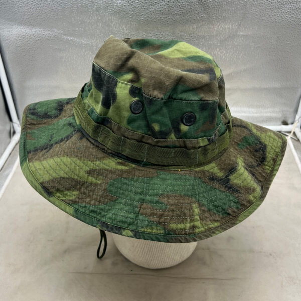 US Vietnam Erdl Camo Boonie Hat 1969 Size 6 5/8 - Image 2