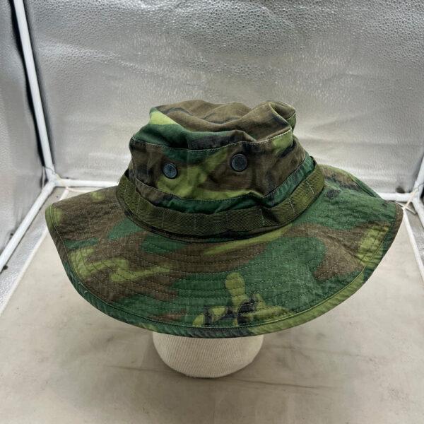 US Vietnam Erdl Camo Boonie Hat 1969 Size 6 5/8 - Image 4