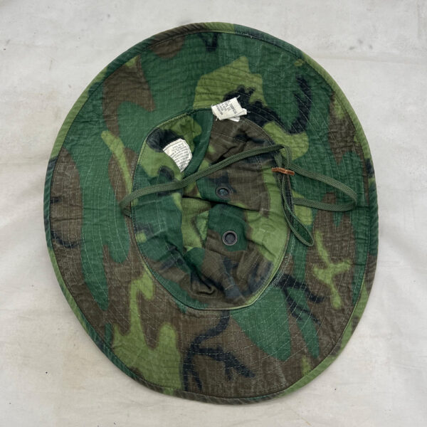 US Vietnam Erdl Camo Boonie Hat 1969 Size 6 5/8 - Image 5