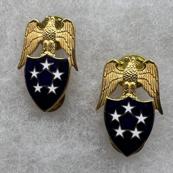 US Army Aide To General Of The US Army Collar Insignia Set