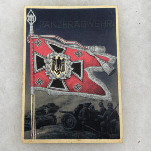 WW2 German Army Panzer Standard Postcard