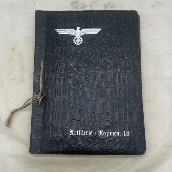 WW2 German 18th Artillery Regiment Photo Album