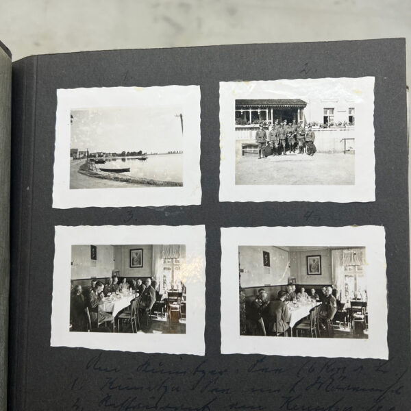 WW2 German 18th Artillery Regiment Photo Album - Image 8