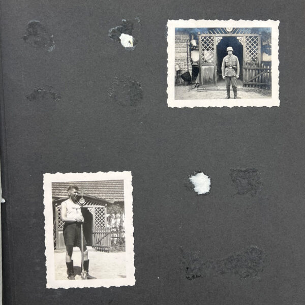 WW2 German 18th Artillery Regiment Photo Album - Image 12