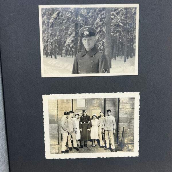 WW2 German 18th Artillery Regiment Photo Album - Image 14