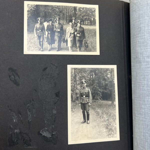 WW2 German 18th Artillery Regiment Photo Album - Image 17