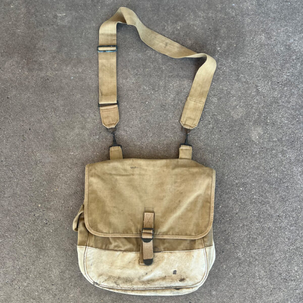 Pre-WW2 US Army 104th Cavalry Captain's Musette Bag Named