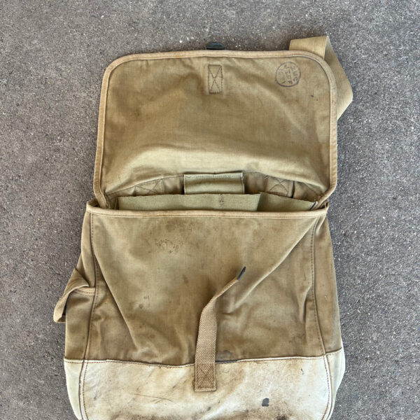 Pre-WW2 US Army 104th Cavalry Captain's Musette Bag Named - Image 7