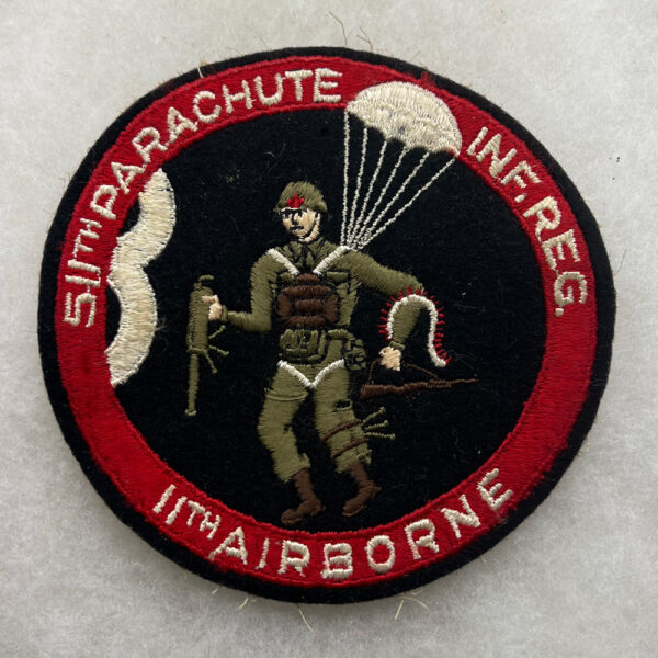 US Army 511th Parachute Infantry Regiment 11th Airborne Patch Felt