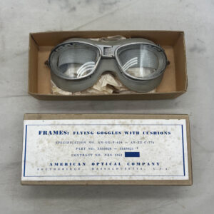 WW2 US Aviation Goggles A-N 6530 In Original Box