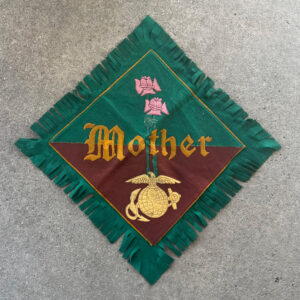 WW1 US Marine Corps "Mother" Felt Pillow Case