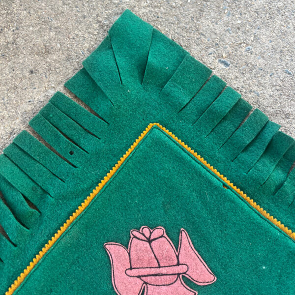 WW1 US Marine Corps "Mother" Felt Pillow Case - Image 4
