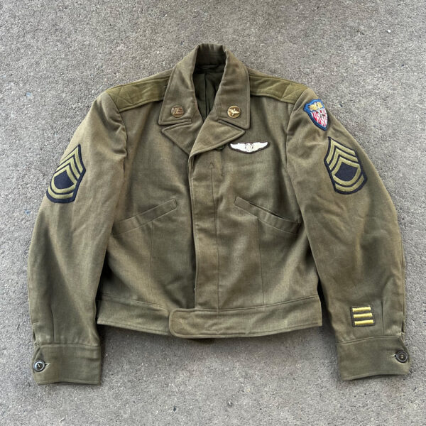 US Strategic Air Force Modified Ike Jacket Bullion SSI