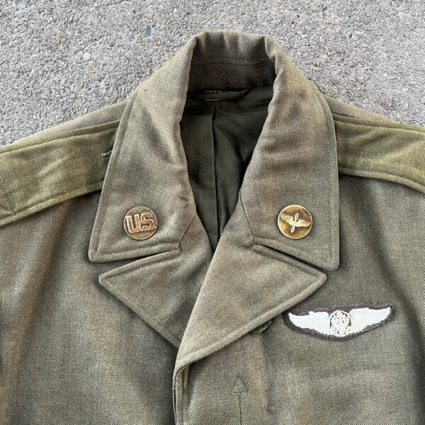 US Strategic Air Force Modified Ike Jacket Bullion SSI - Image 3