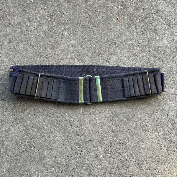 Spanish American War Blue Cartridge Web Belt