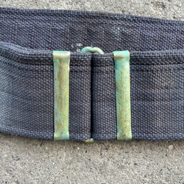 Spanish American War Blue Cartridge Web Belt - Image 2