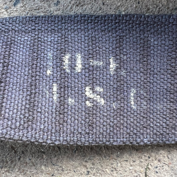 Spanish American War Blue Cartridge Web Belt - Image 8