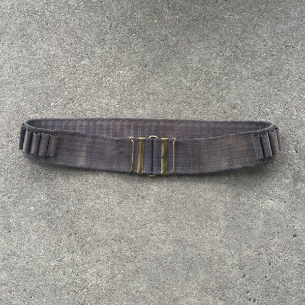Spanish American War Blue Cartridge Web Belt