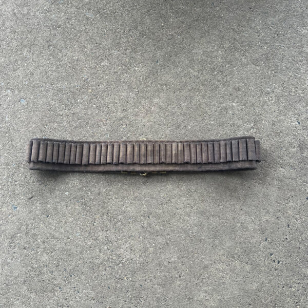 Spanish American War Blue Cartridge Web Belt - Image 4