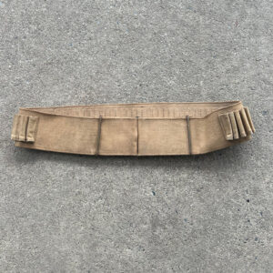 Spanish American War Tan Cartridge Web Belt