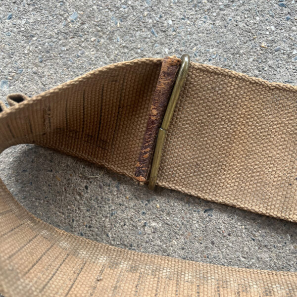 Spanish American War Tan Cartridge Web Belt - Image 8