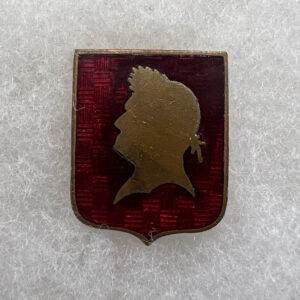 WW2 US Army 77th Coast Artillery DUI Screwback NS Meyer