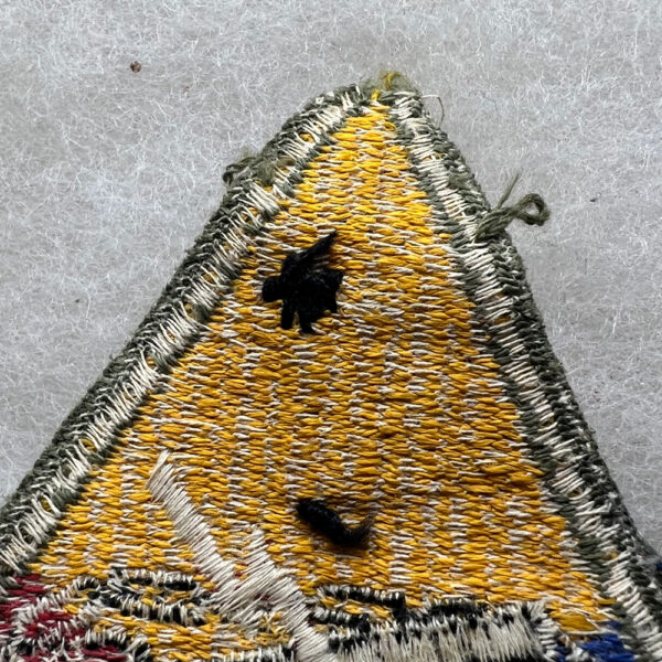 WW2 US Army 7th Armored Division Patch Hand Embroidered Number - Image 4