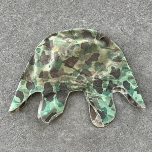 Korean War US Marine Corps Frogskin Camo Helmet Cover 1953
