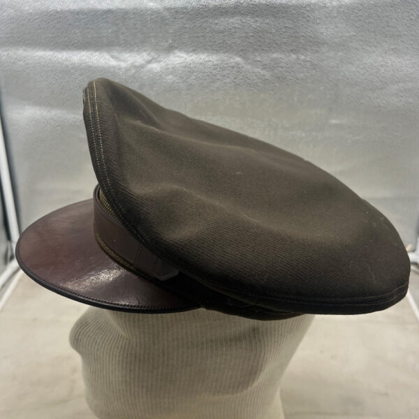 WW2 US Air Transport Command Officer OD Visor Hat Rare - Image 4