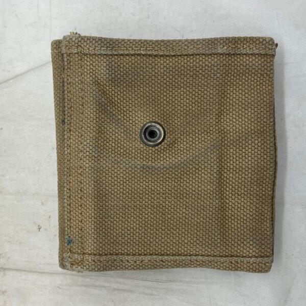 WW2 US Army M1 Carbine Pouch British Made 1943 - Image 3