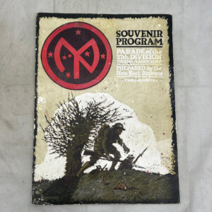 WW1 US Army 27th Infantry Division Souvenir Program Book