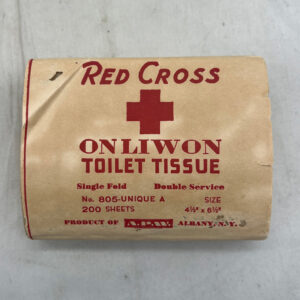 WW2 US Red Cross Toilet Tissue