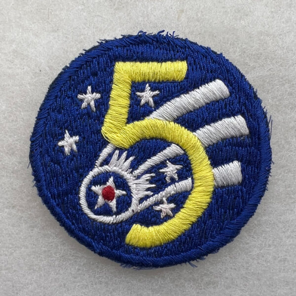 US 5th Air Force Patch Theater Made