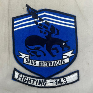 US Navy VF-143 Fighter Squadron 143 Patch Japanese Made