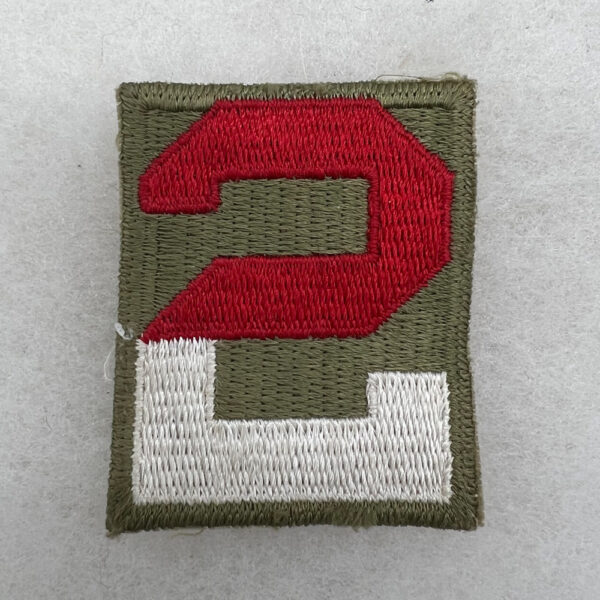 Pre-WW2 US 2nd Army Patch Square Variation