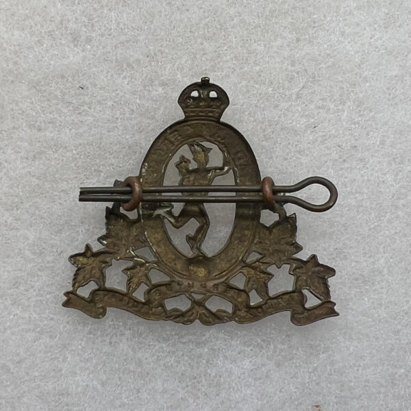 WW2 Royal Canadian Corps of Signals Hat Badge - Image 2