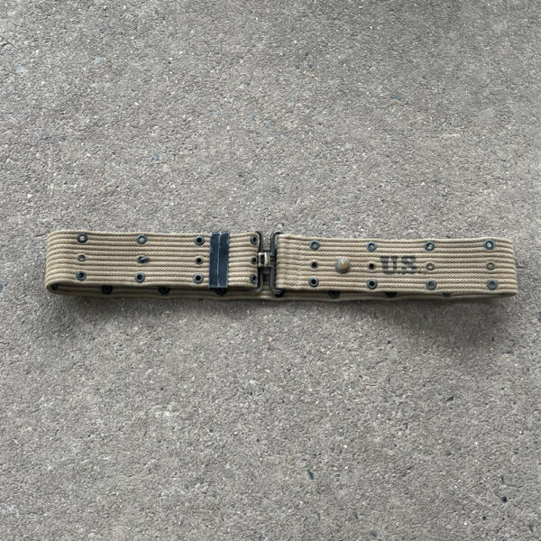 WW2 US Army Web Belt 1943 Dated