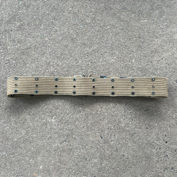 WW2 US Army Web Belt 1943 Dated - Image 4