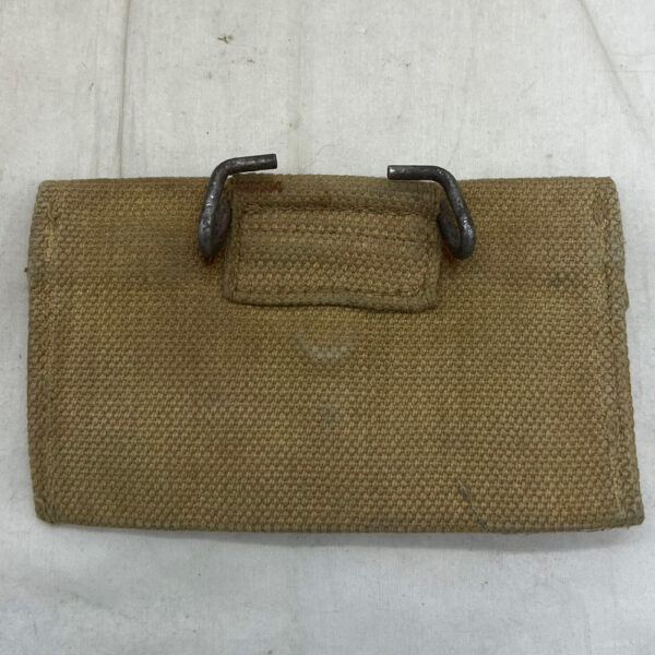 WW2 US Army First Aid Pouch British Made 1944 - Image 2