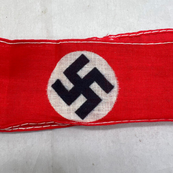 WW2 German NSDAP Narrow Armband Cloth - Image 2