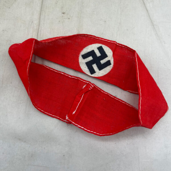 WW2 German NSDAP Narrow Armband Cloth - Image 4