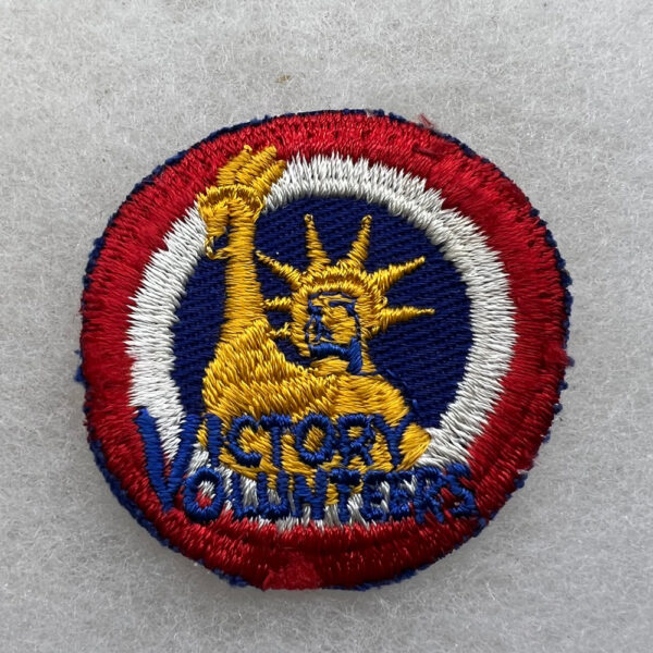 WW2 US Victory Volunteers Patch Twill