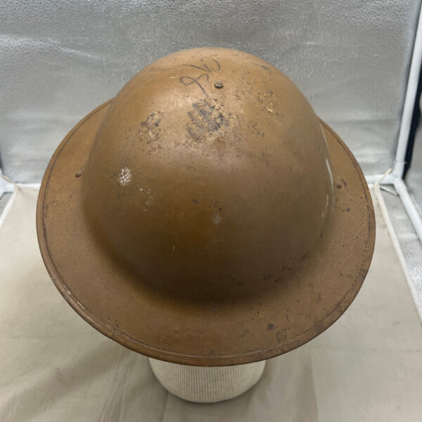 WW2 US Civil Defense Helmet Reserviced Model 1917 - Image 4