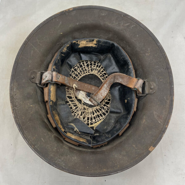 WW2 US Civil Defense Helmet Reserviced Model 1917 - Image 6