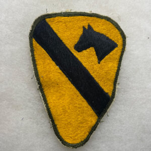 Korean War US Army 1st Cavalry Division Patch Japanese Made