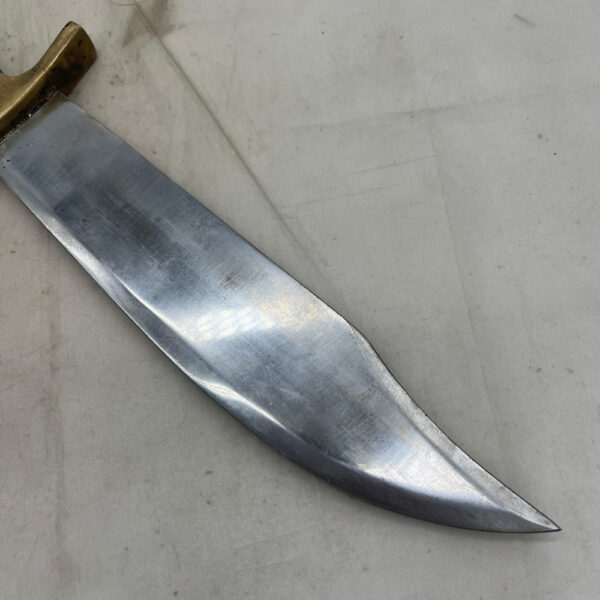 WW2 US Australian Made Fighting Knife Brass Handle - Image 2
