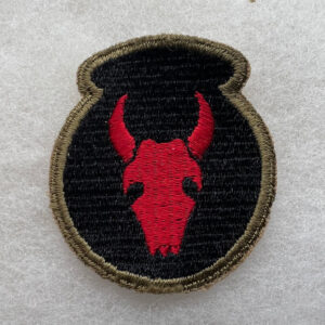 WW2 US Army 34th Infantry Division Patch OD Border Gemsco
