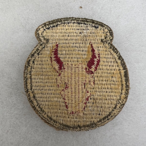 WW2 US Army 34th Infantry Division Patch OD Border Gemsco - Image 2