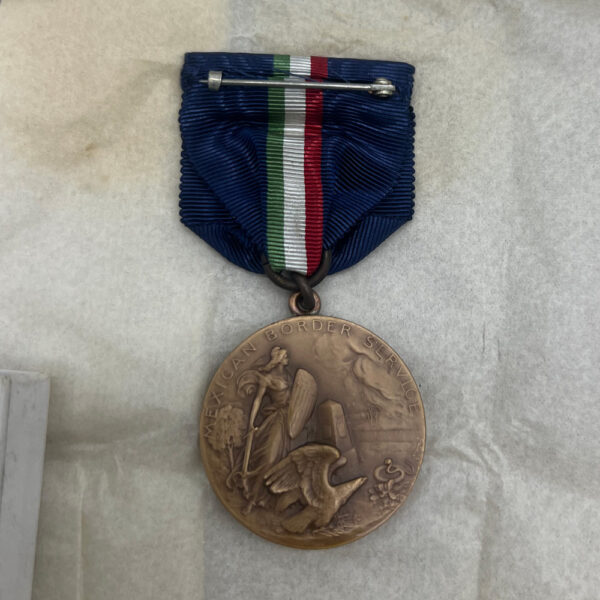 WW1 Pennsylvania Mexican Border Service Medal Boxed Numbered - Image 3